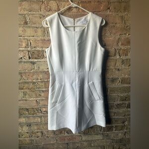 Diane Von Furstenberg White Mini Dress